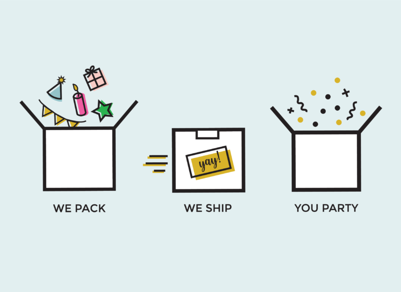 confetti crate