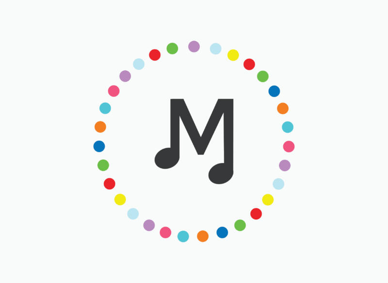 music dots m